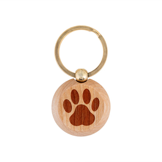 Cat Paw Custom Pet Keychain