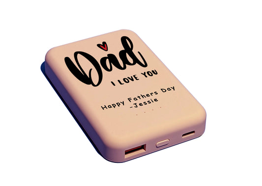 I Love You Dad MagSafe Wireless Power Bank
