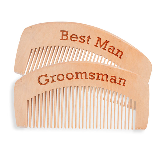 Groomsman Wedding Beard Comb